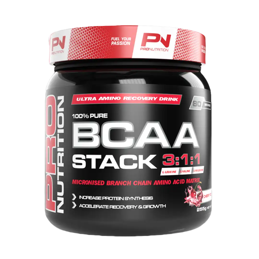 Pro Nutrition BCAA Stack Cherry, 255g