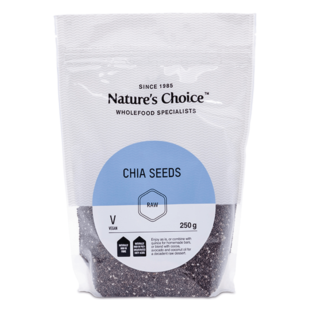 Mopani Pharmacy Health Foods Nature's Choice Chia Seeds, 250g 6007732032303 221295