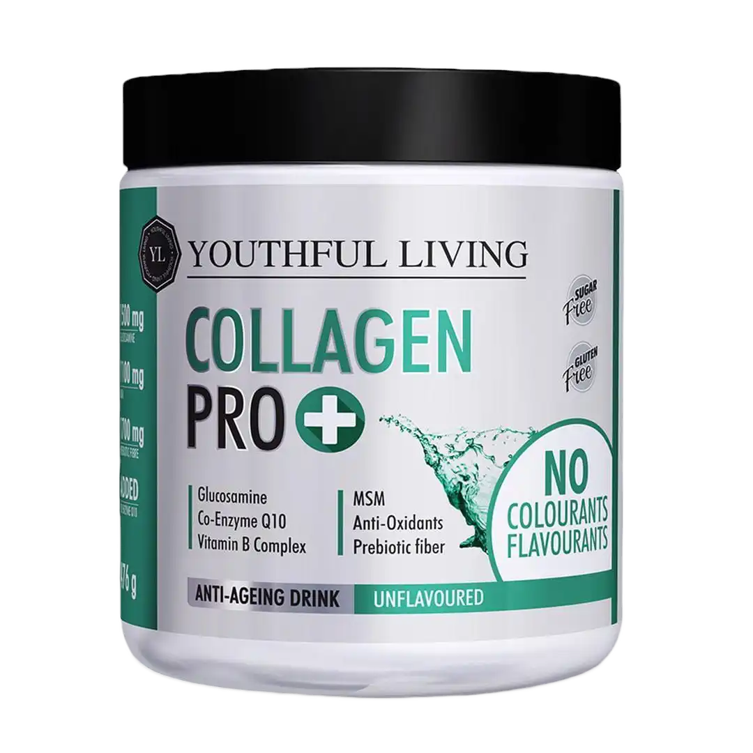 Youthful Living Collagen Pro+, 476g Unflavoured