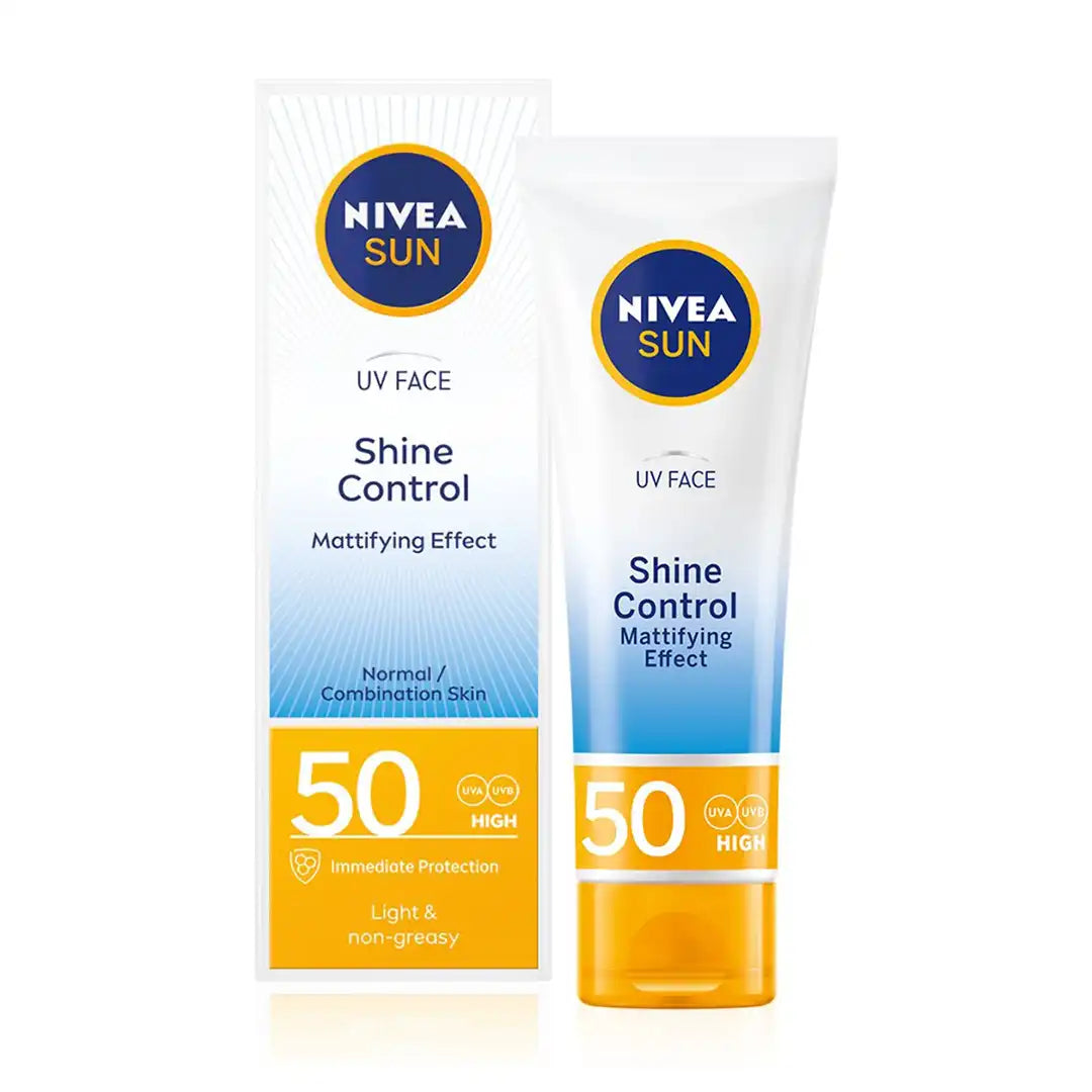 Nivea Sun UV Face Shine Control Cream SPF50, 50ml