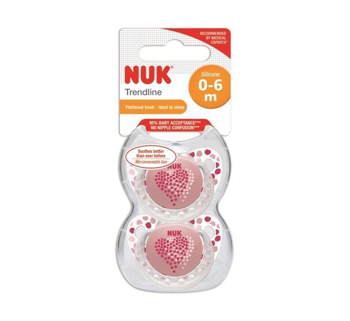 Nuk Baby Nuk Trendline Silicone Soother Size 1 6009544203957 223842
