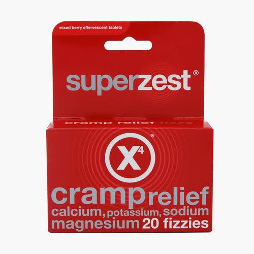 Superzest Cramp Relief Fizzies, 20's