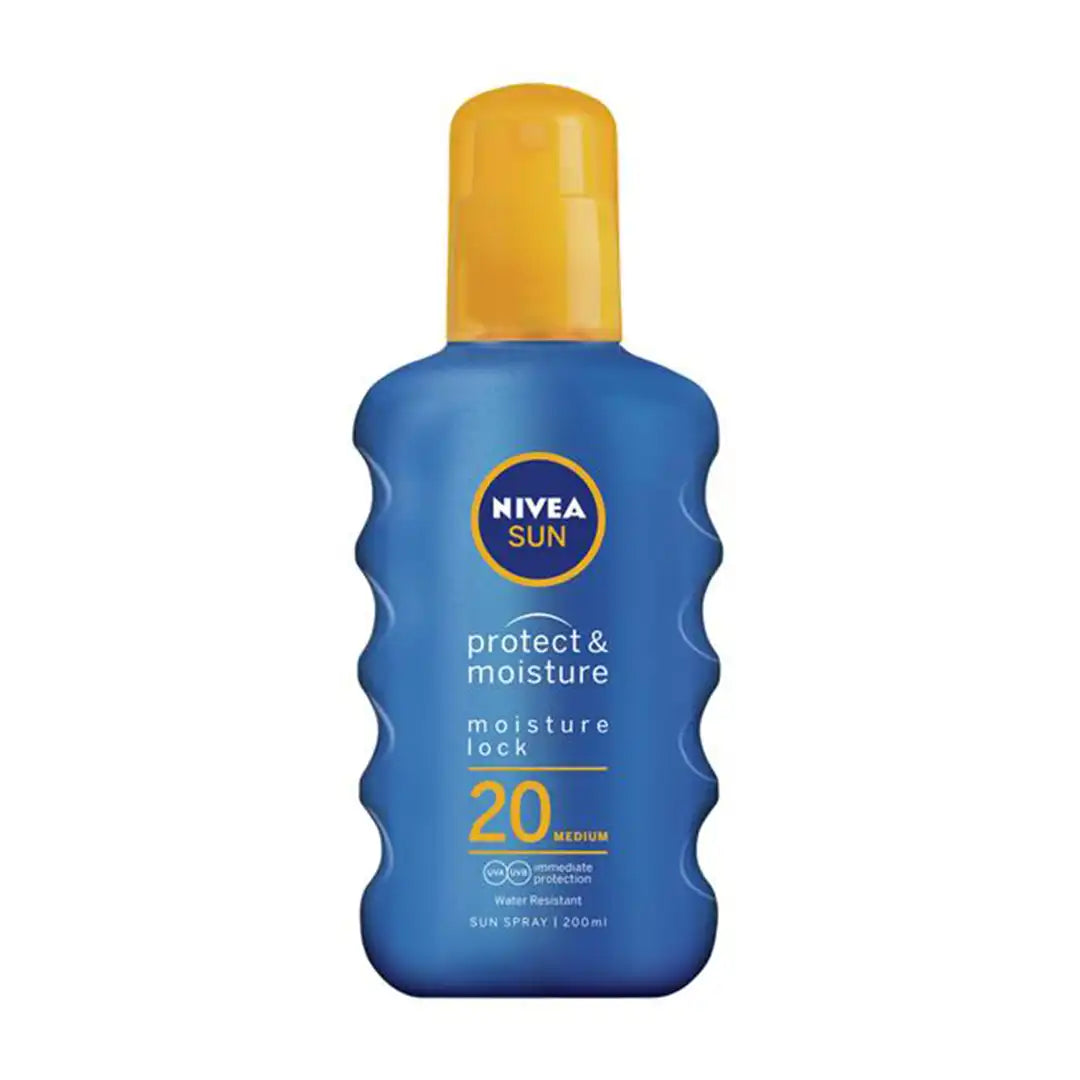 Nivea Sun Protect & Moisture Sun Spray Spf20 Sunscreen, 200ml