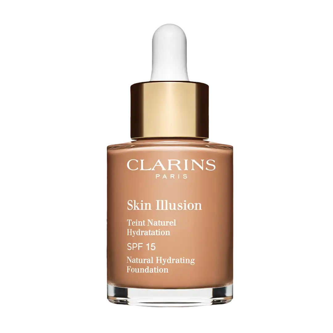 Clarins Skin Illusion Natural Hydrating Foundation, 112 Amber