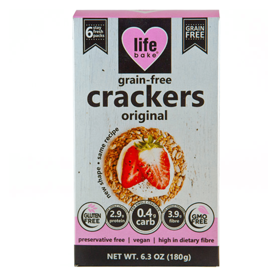 Mopani Pharmacy Health Foods Nature's Choice Life Bake Grain Free Crackers Original, 180g 6007732030057 225518