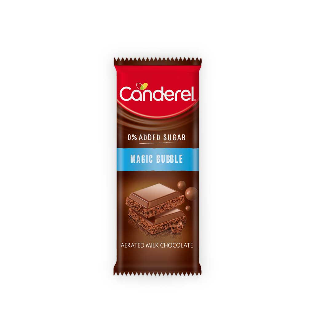 Canderel Chocolate Bubble Slab, 74g
