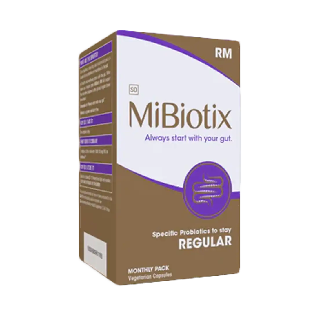Mibiotix Rm Regular Caps, 30's