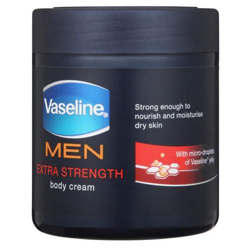 Vaseline Men Body Cream 400ml, Assorted