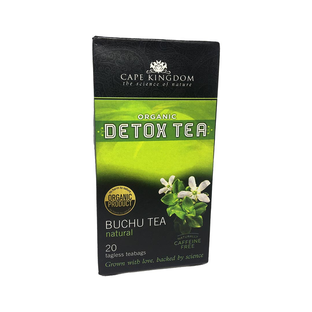 Cape Kingdom Organic Detox Tea Buchu Natural, 20's