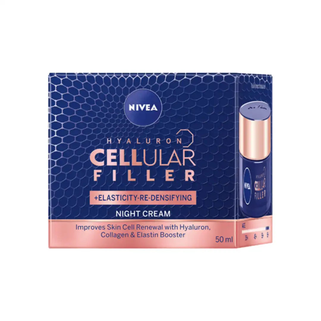 Nivea Hyaluron Cellular Filler Night Cream, 50ml