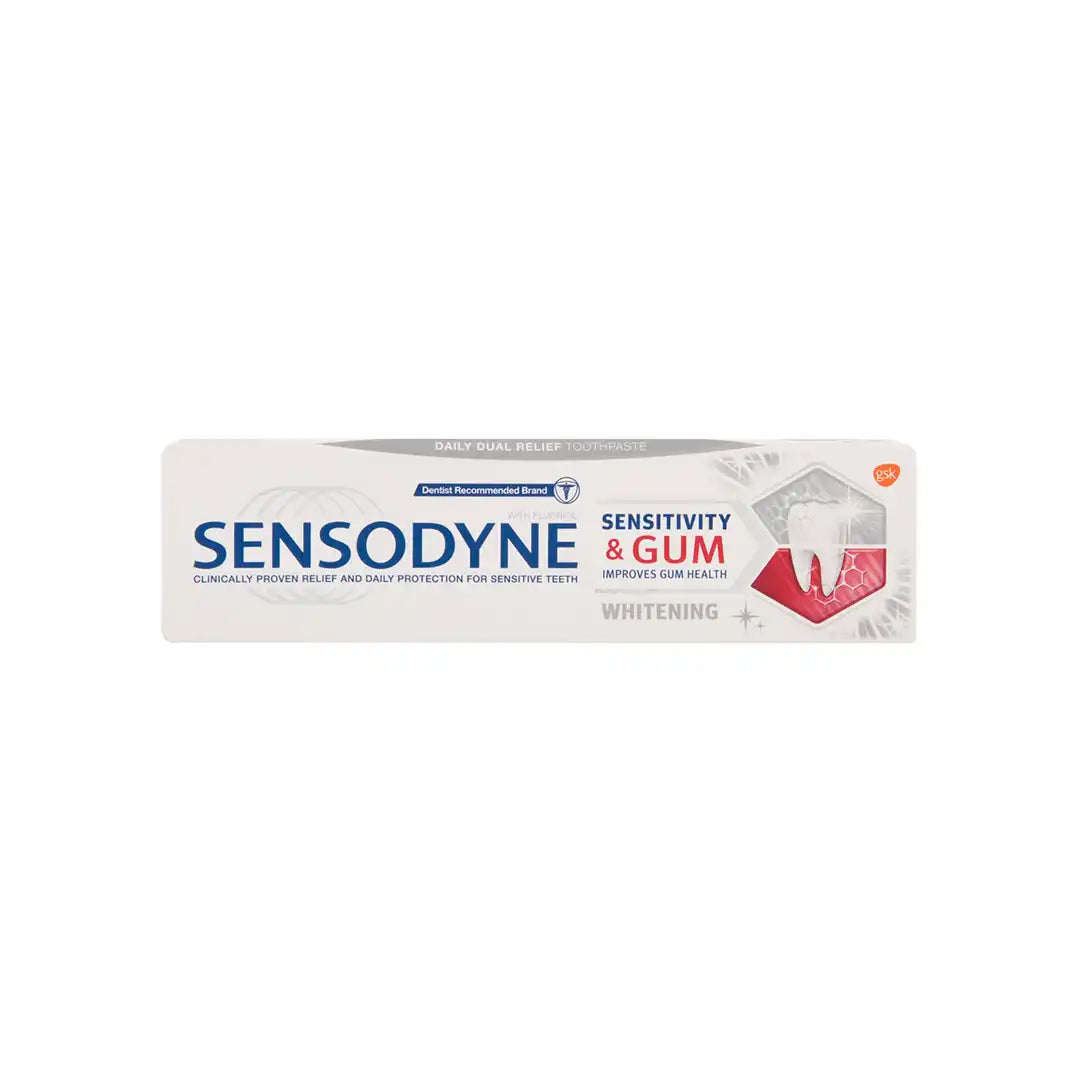 Sensodyne Sensitivity and Gum Whitening Toothpaste, 75ml