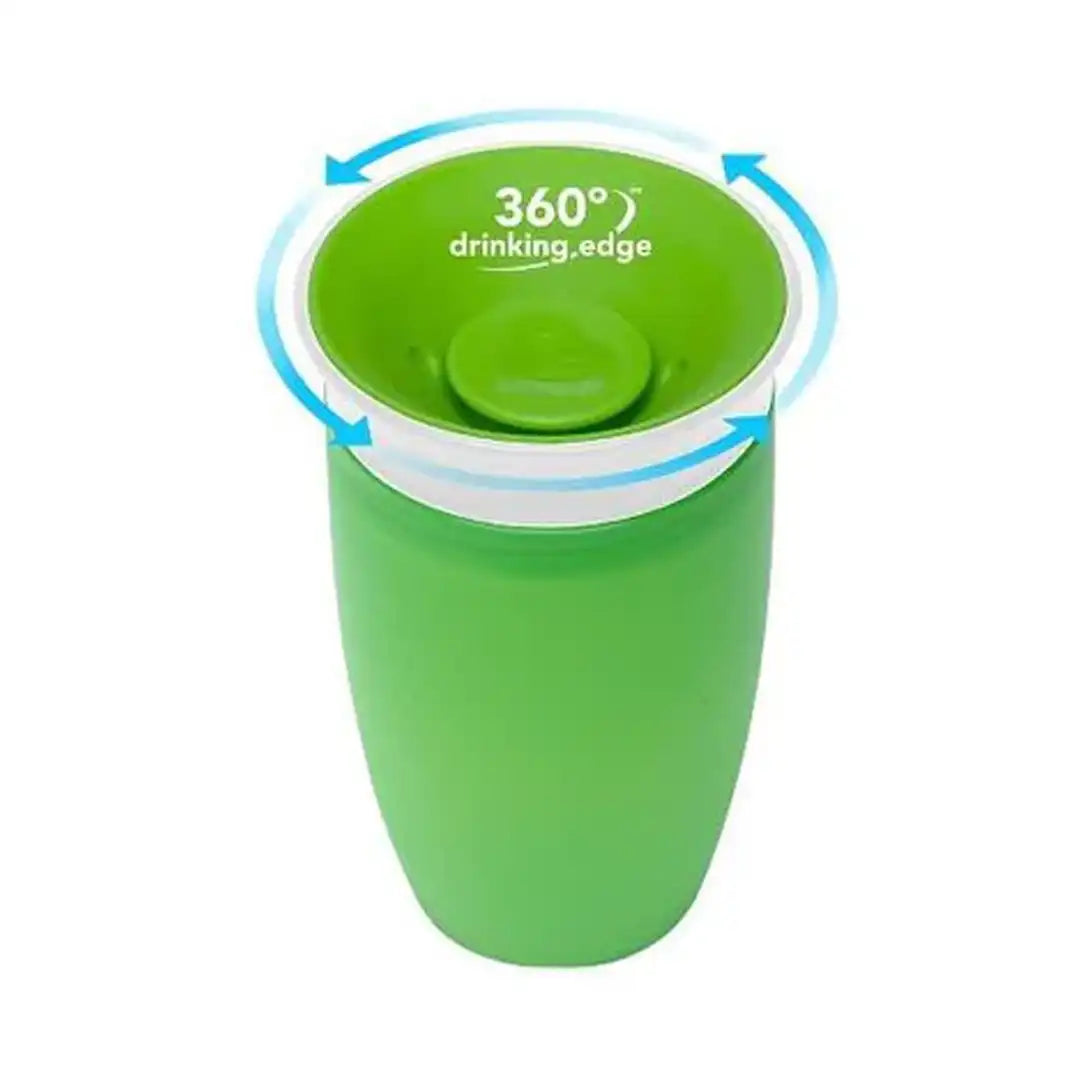 Munchkin Miracle 360° Sippy Cup 295ml, Green