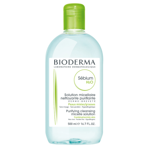 Mopani Pharmacy Beauty Bioderma Sebium H2O Purifying Cleansing Micelle Solution, 500ml 3401575645851 230978