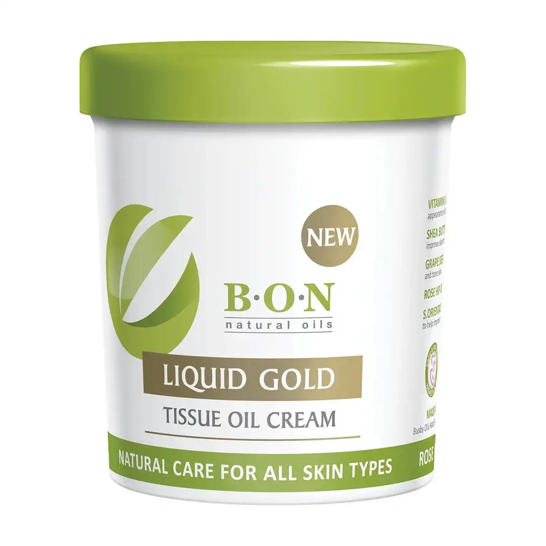 B.o.n Liquid Gold Pure Tissue Oil Cream, 400ml