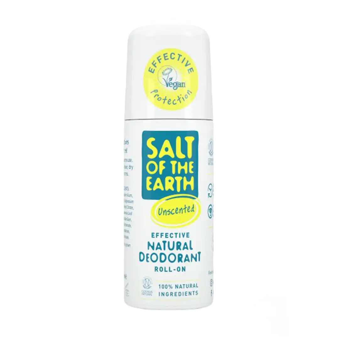 Salt Of The Eart Natural Unscented Roll-On, 75ml
