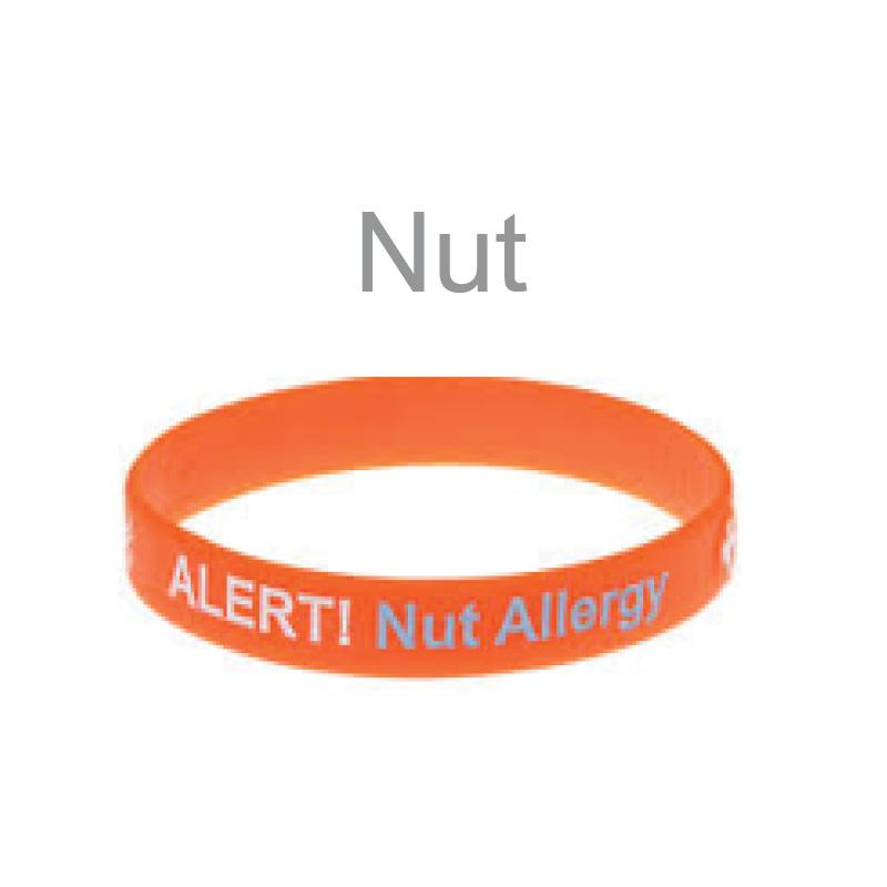 Mediband Nut Allergy Orange, S