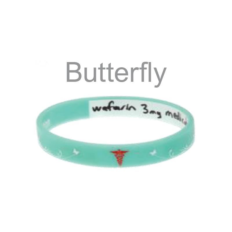 Mediband Write On Green Butterfly, L