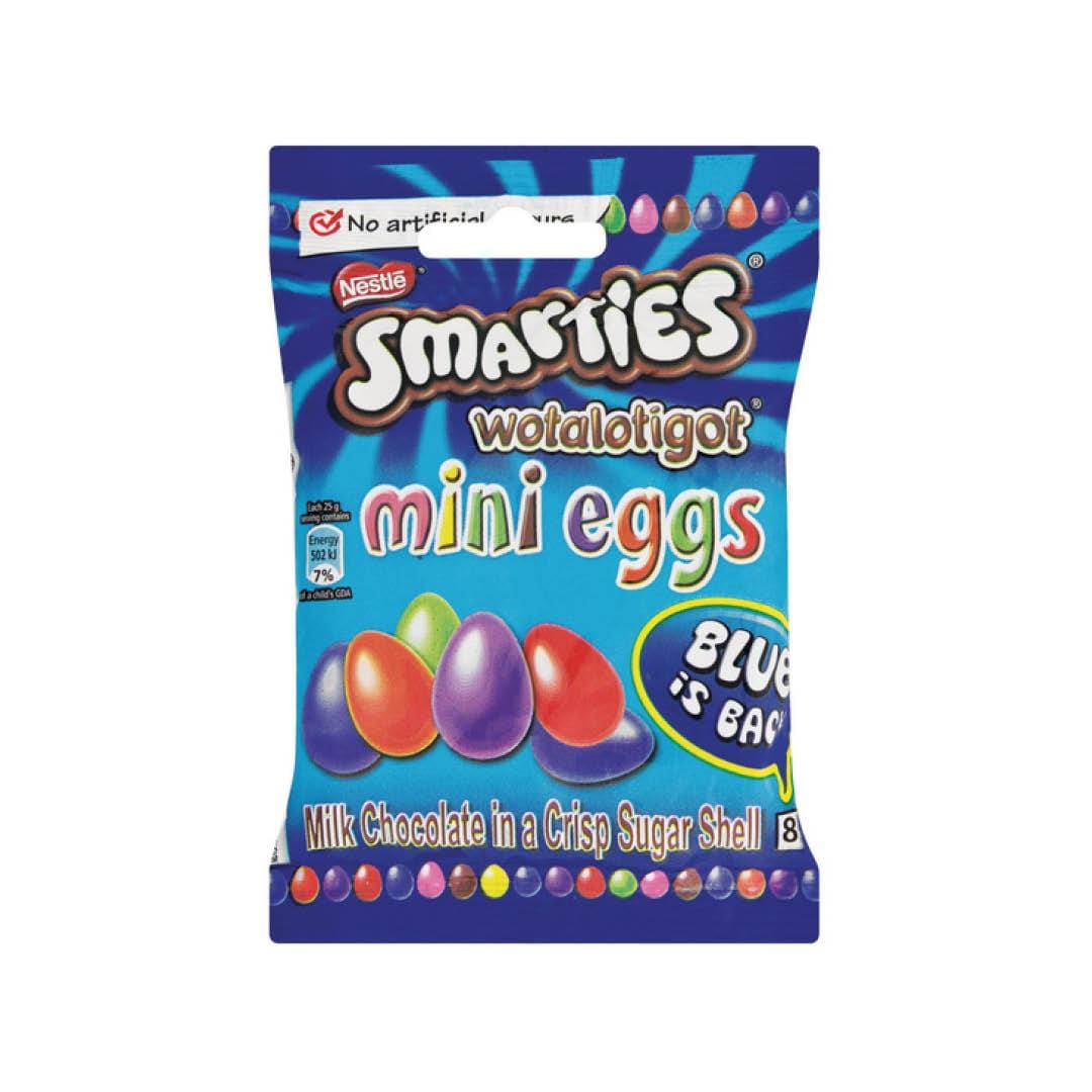 Nestlé Confectionery Nestlé Smarties Mini Eggs, 85g 6001025207508 233975