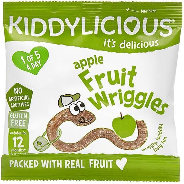 Kiddylicious Baby Kiddylicious Wriggles Apple 12M+ 5060040254097 234574