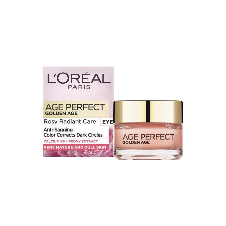 L'Oréal Age Perfect Golden Age Rosy Radiant Eye Cream, 15ml