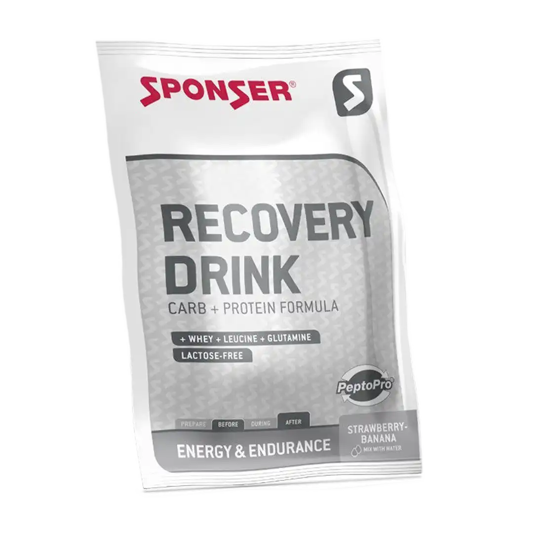 Sponser Recovery Drink 60g, Strawberry-Banana