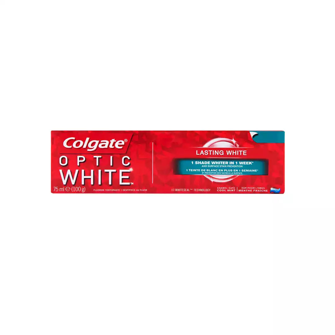 Colgate Optic White Toothpaste 75ml, Assorted