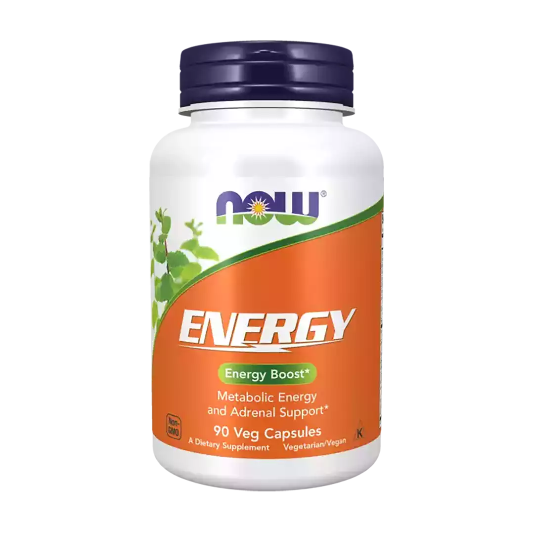 NOW Foods Energy Boost Capsules, 90's