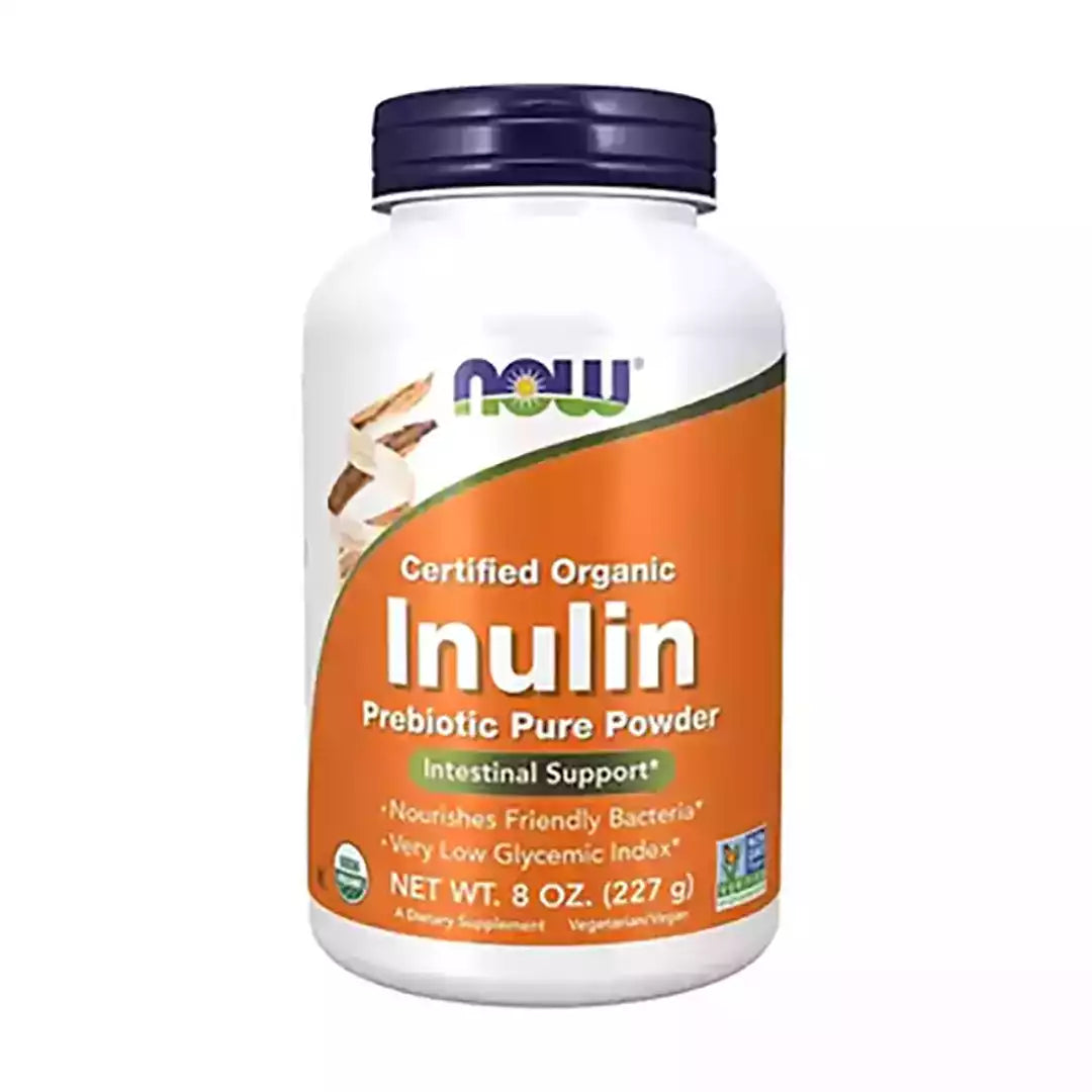 NOW Foods Inulin Prebiotic Pure Powder, 227g