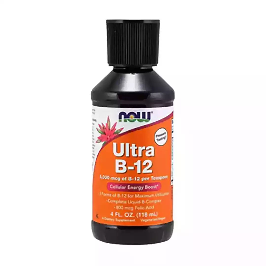 NOW Foods Ultra B-12 Liquid, 118ml