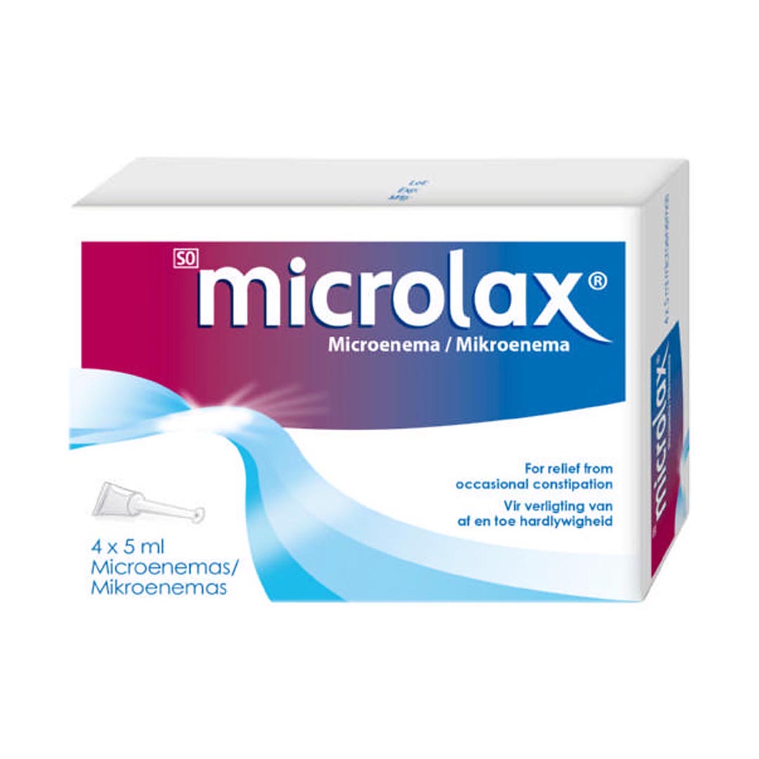 Microlax Laxative, 4x5ml
