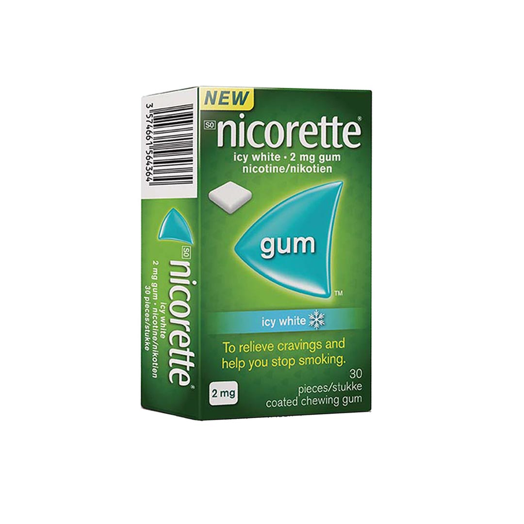 Nicorette Gum 2mg Assorted, 30's