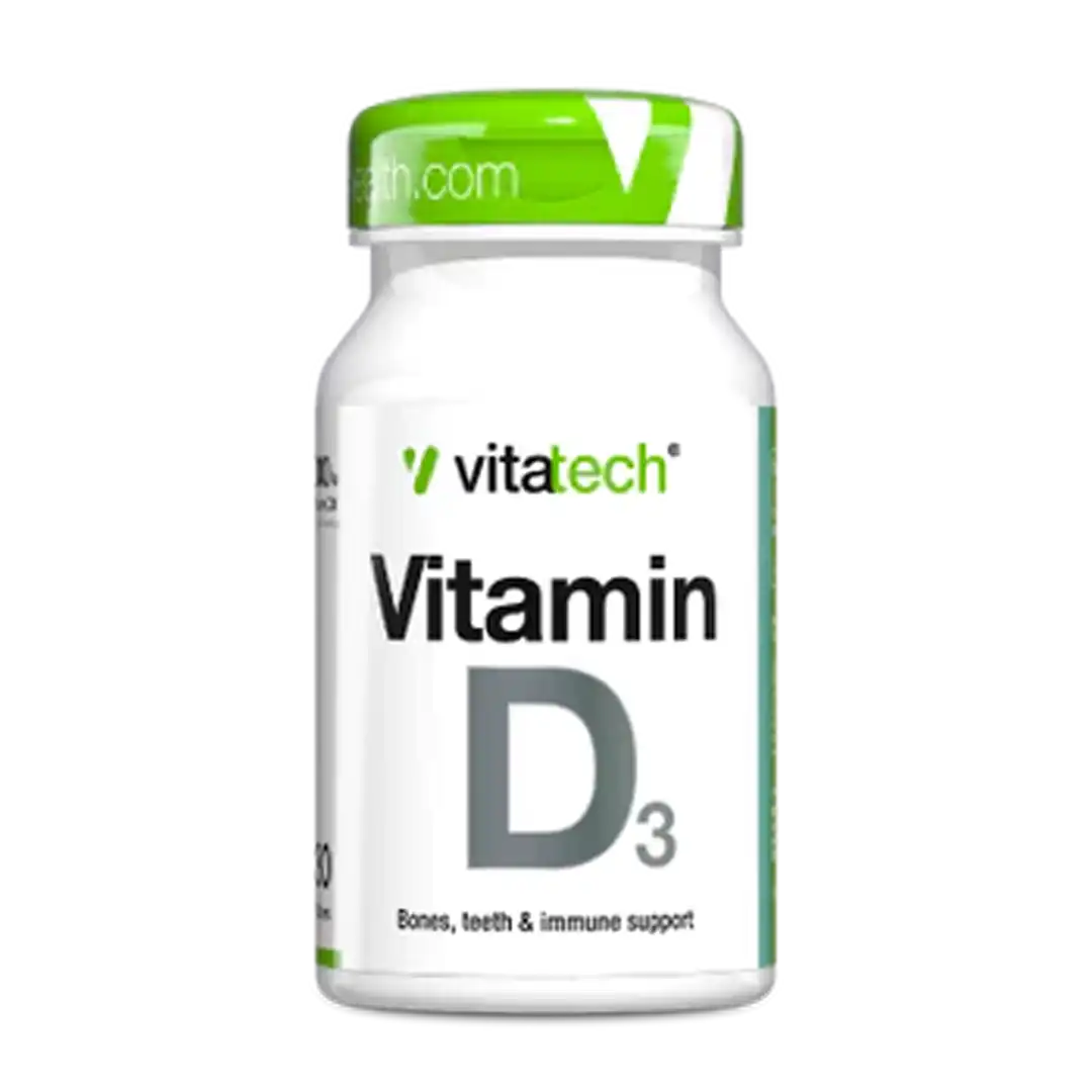 Vitatech Vitamin D3 1000IU Capsules, 30's