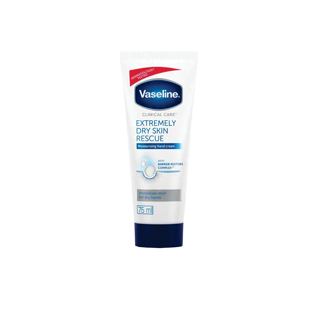 Vaseline Hand Extremely Dry Skin Rescue , 75ml