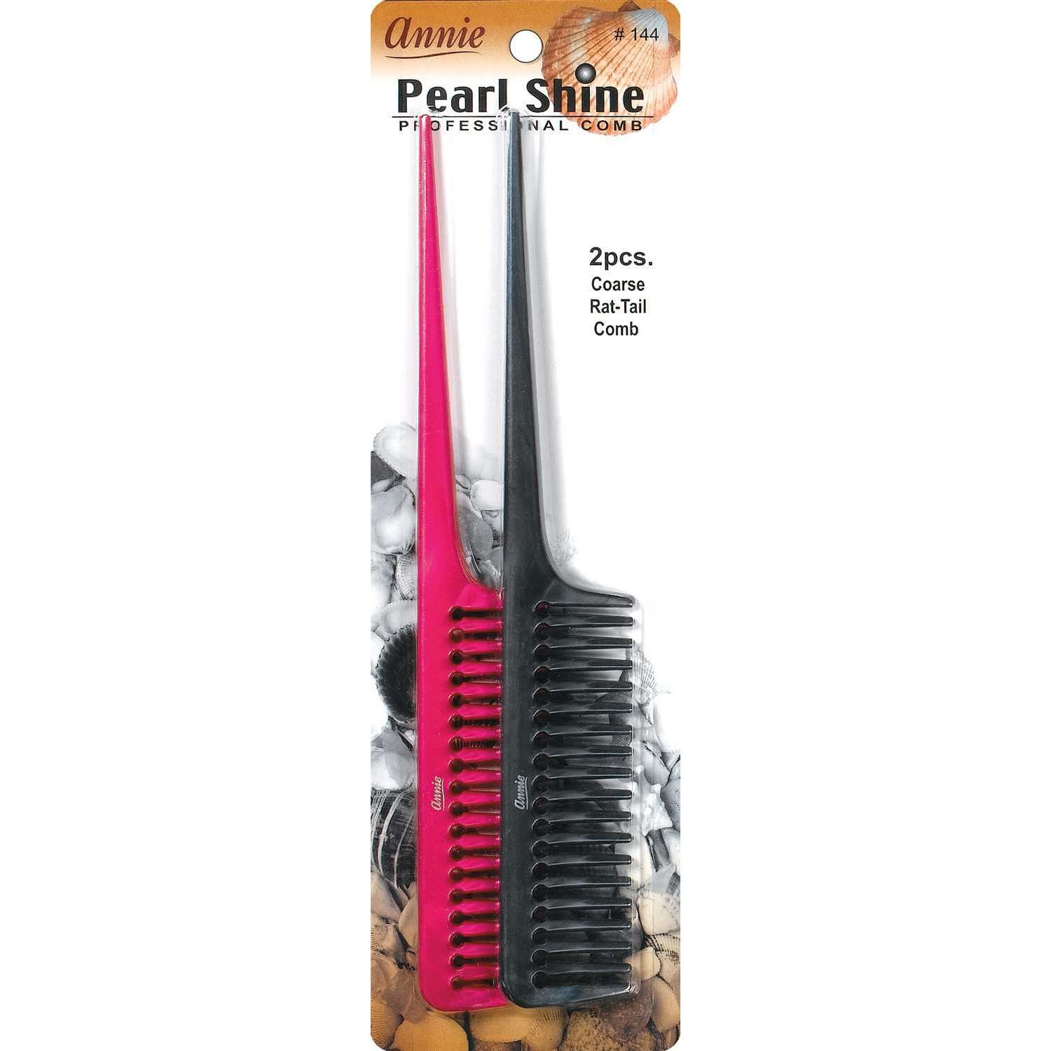 Annie Pearl Shine Comb 144, 2 Pack