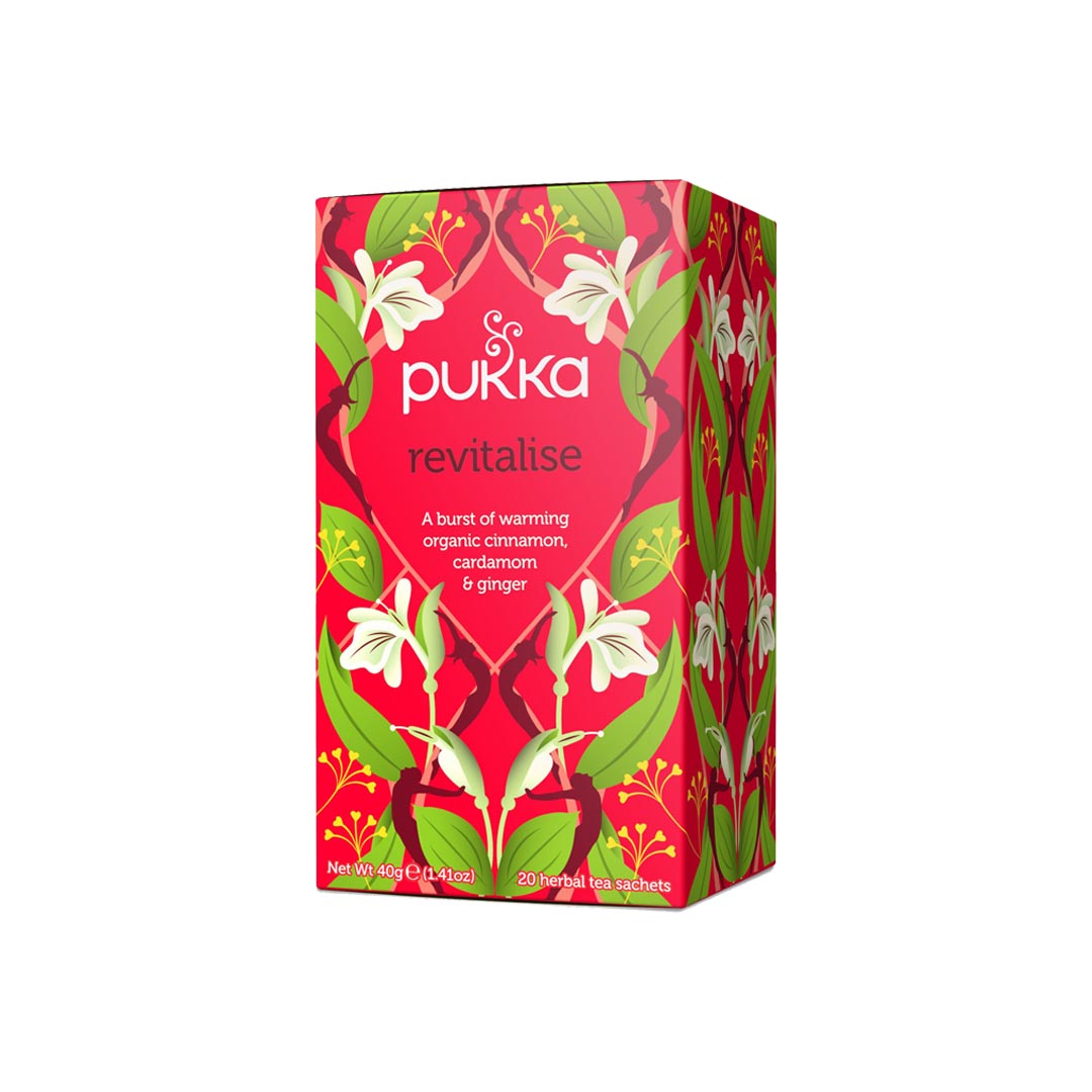 Pukka Revitalise Tea, 20's