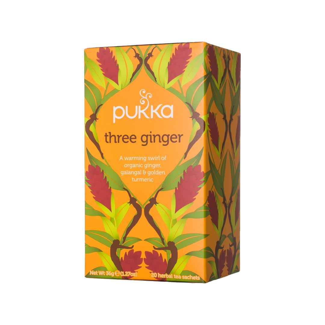Pukka Three Ginger Tea, 20's