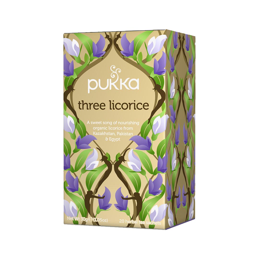 Pukka Three Licorice Tea, 20's