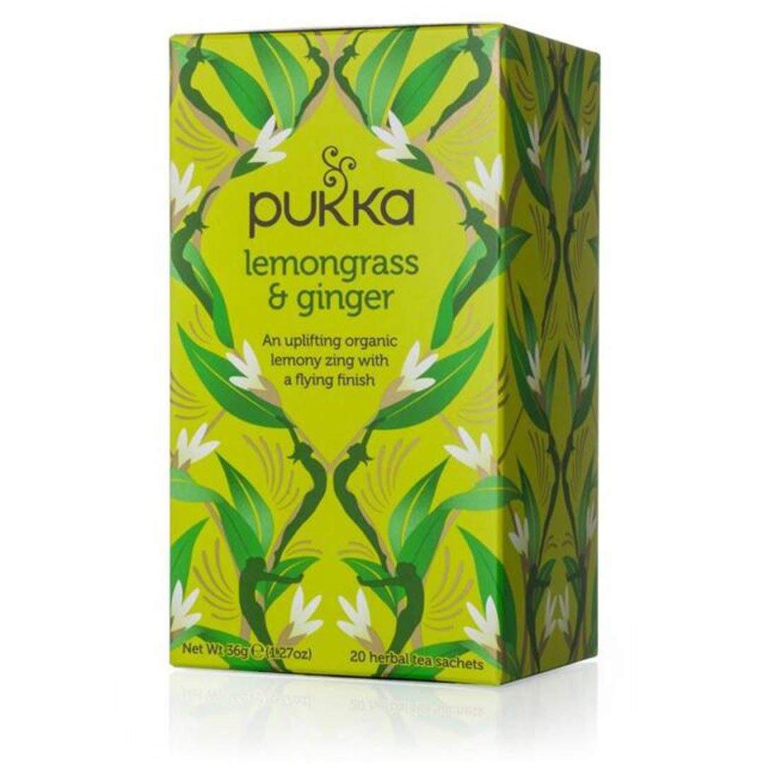 Pukka Lemongrass & Ginger Tea, 20's
