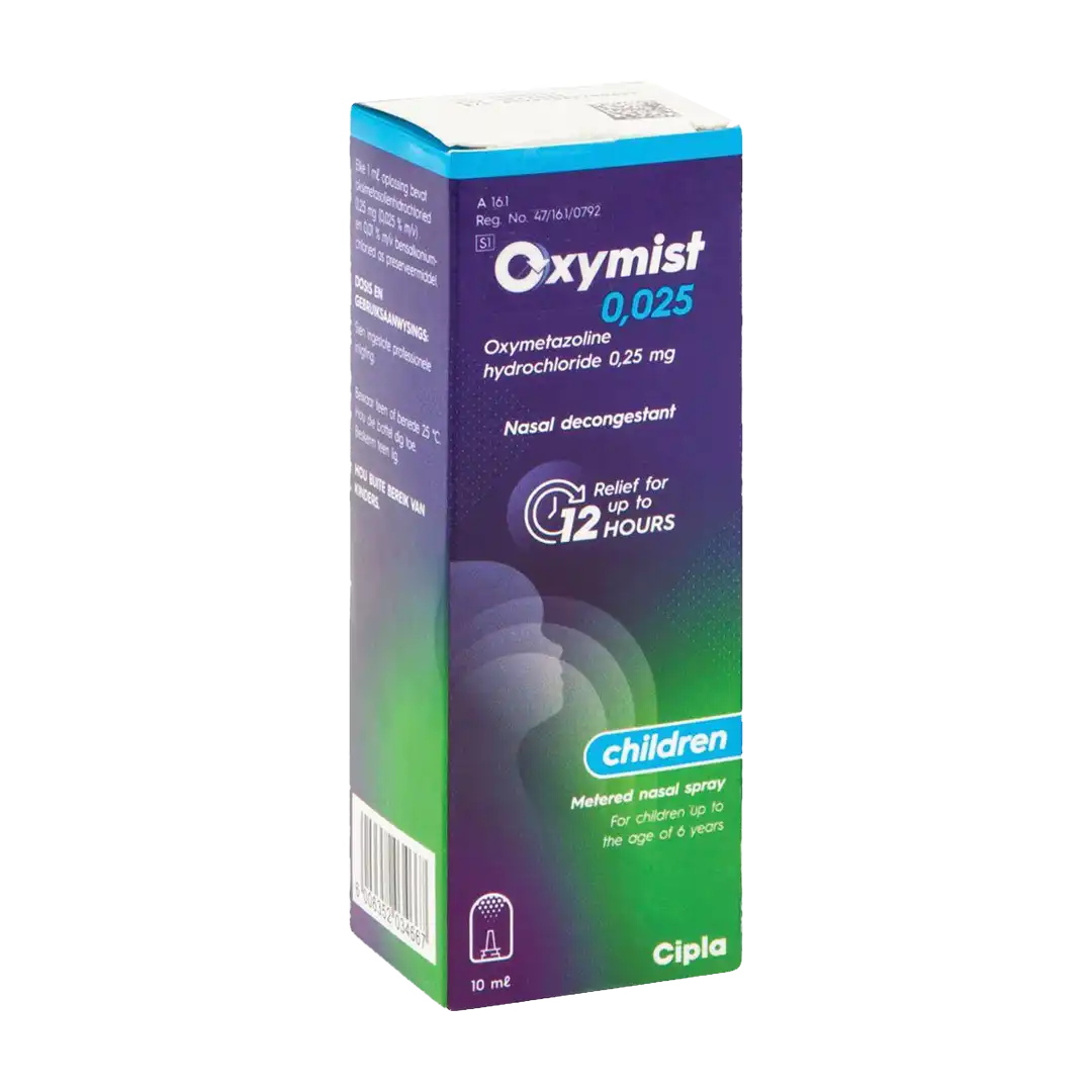 Oxymist Child 0.025mg/ml Nasal Spray, 10ml