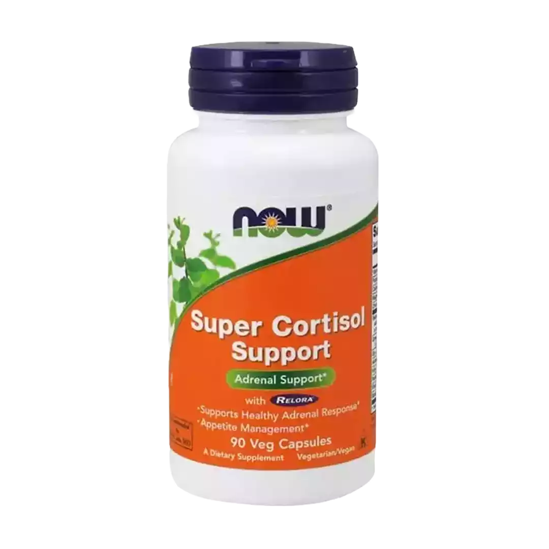 NOW Foods Super Cortisol Support with Relora Veg Capsules, 90's
