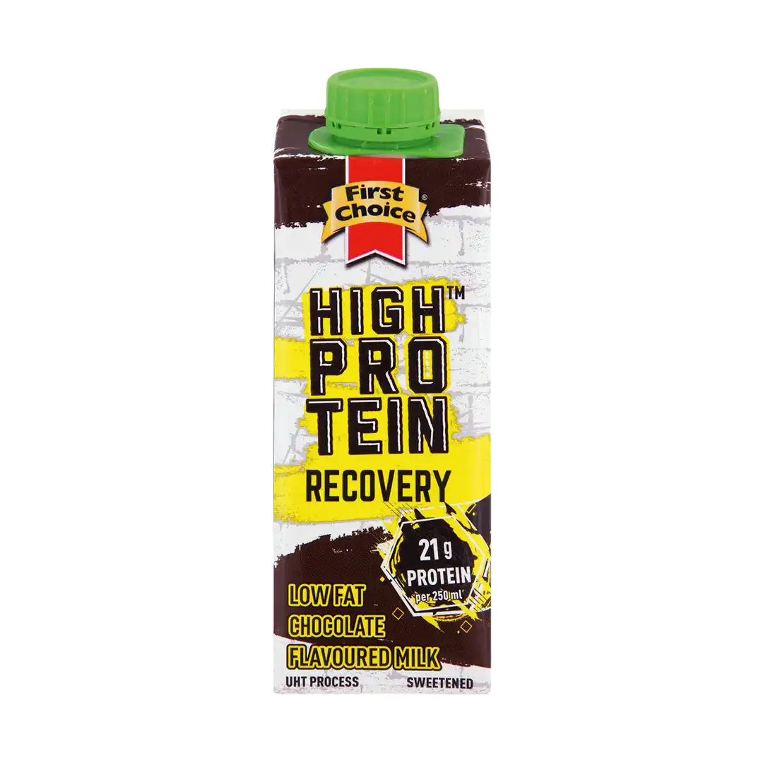 First Choice High Protein Recovery Milk 250ml, Assorted