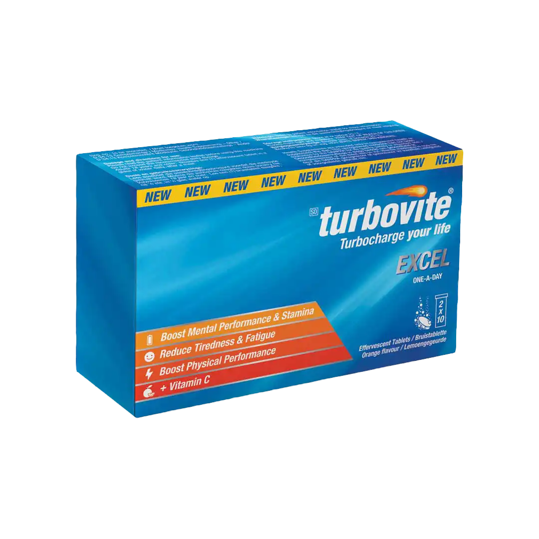 Turbovite Excel Effervescent Tablets, 20's