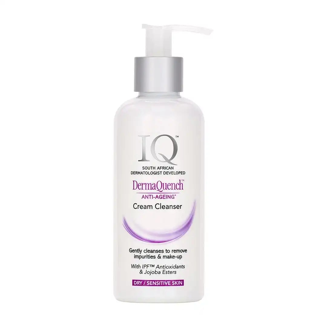 IQ Dermaquench Cream Cleanser Facial wash, 195ml