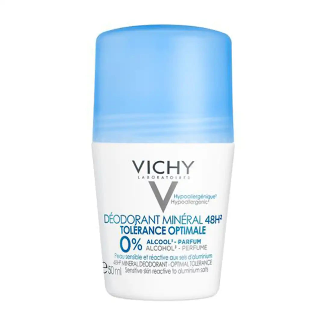 Vichy Mineral Deodorant 48H Optimal Tolerance Roll-On, 50ml