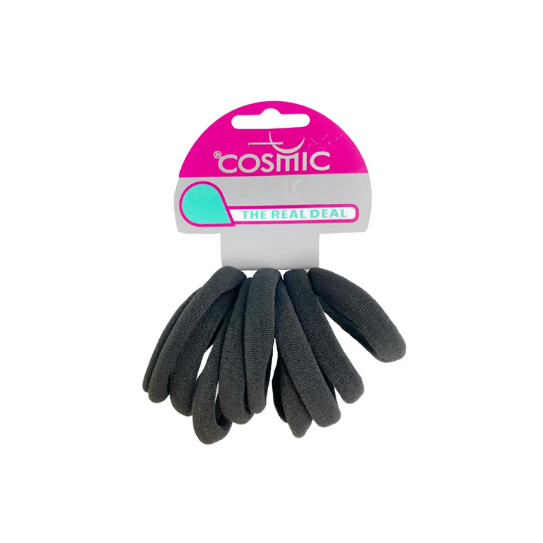 Cosmic Basic Fashion Accessory Hair Ties, Black