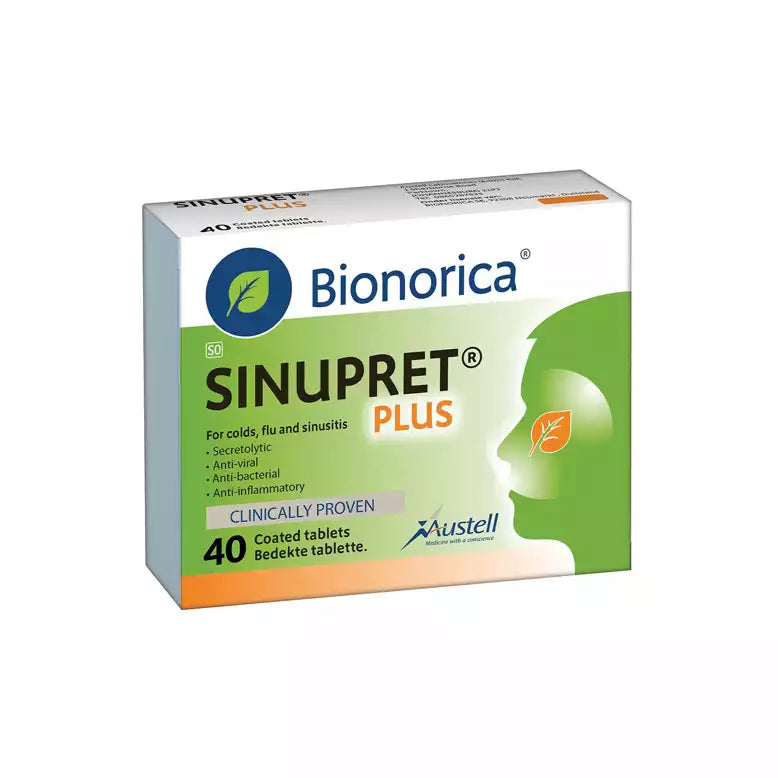 Sinupret Plus Tablets, 40s