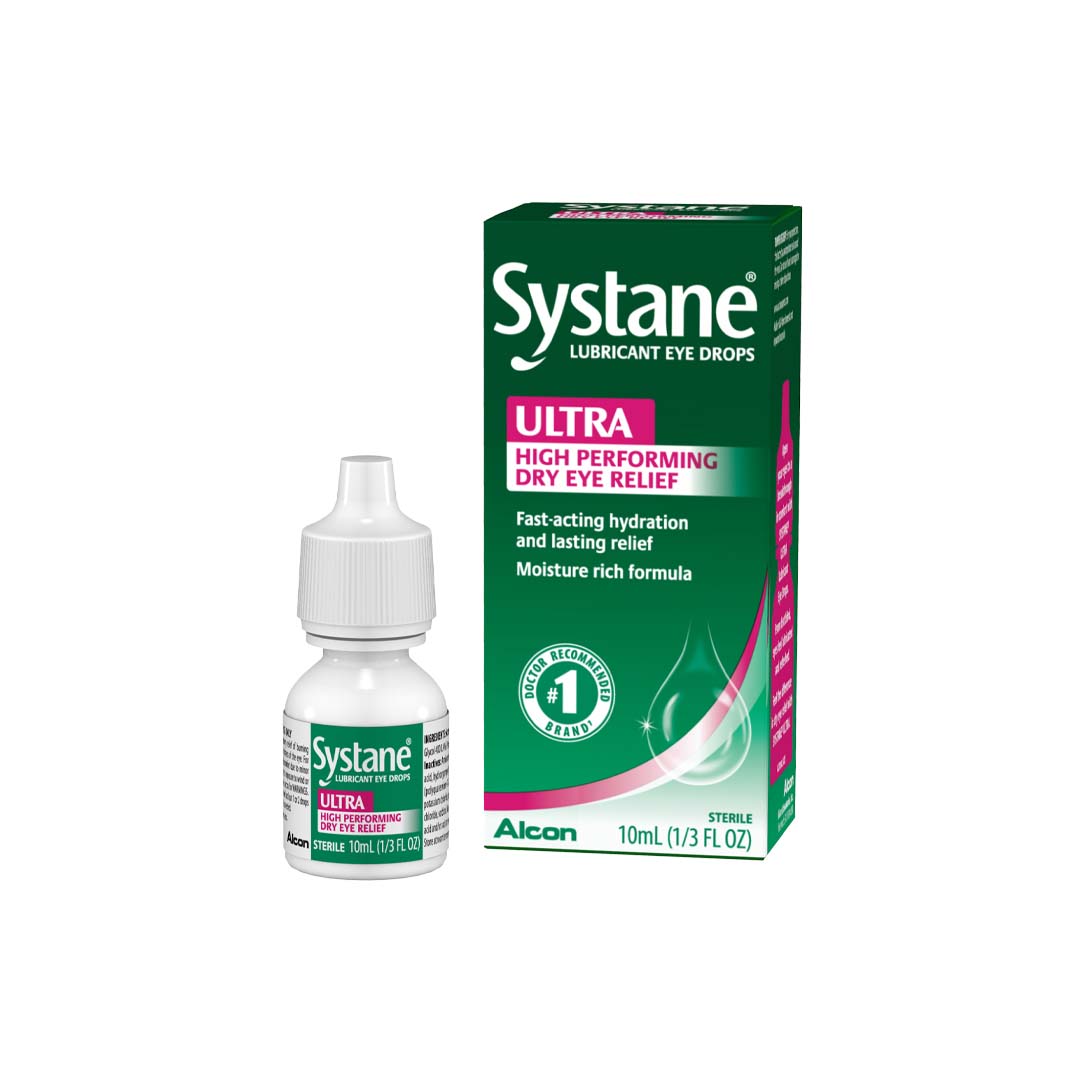 Systane Ultra Lubricant Eye Drops, 10ml