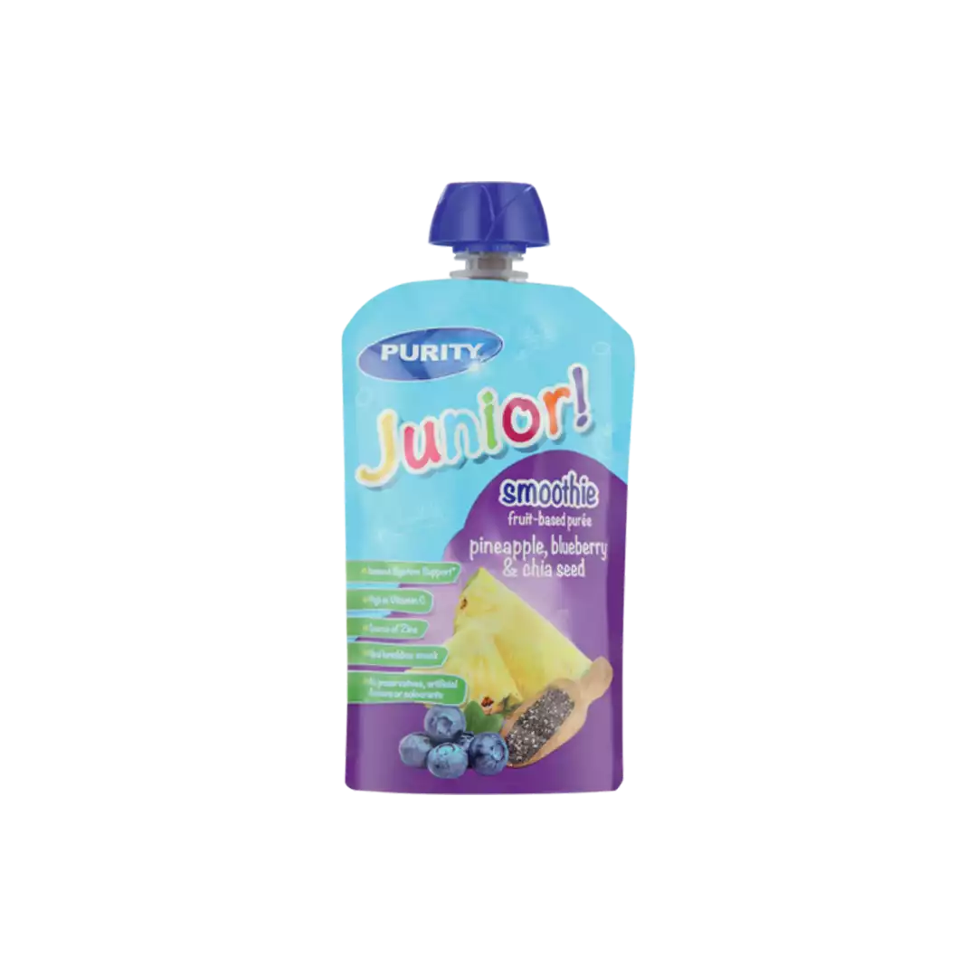 Purity Junior Pouches 110ml, Assorted