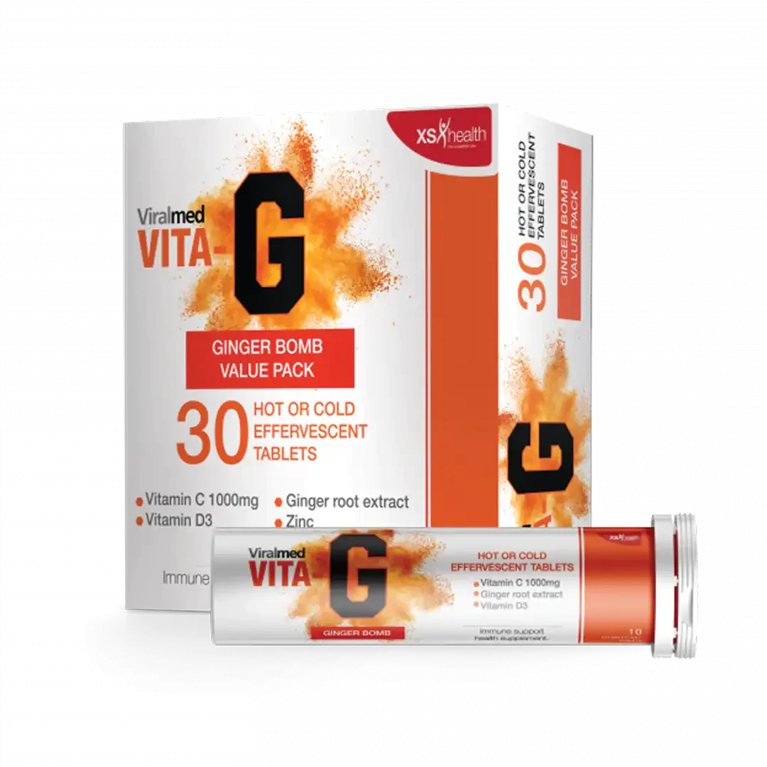 Viralmed Vita G Effervescent Tablets, 30's