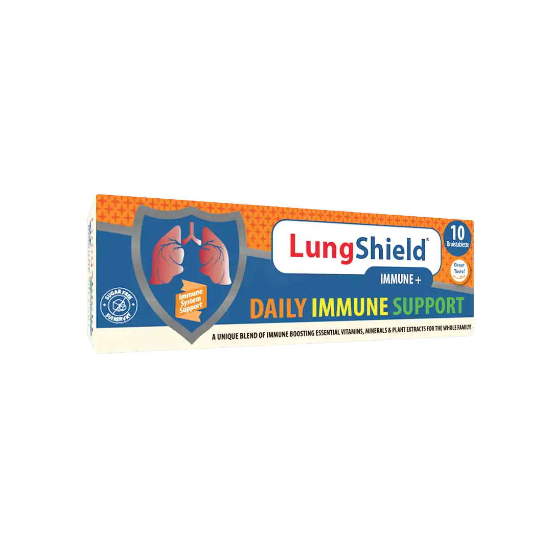 Lungshield Immune+ Daily Immune Support Effervescent Tabs, 10's